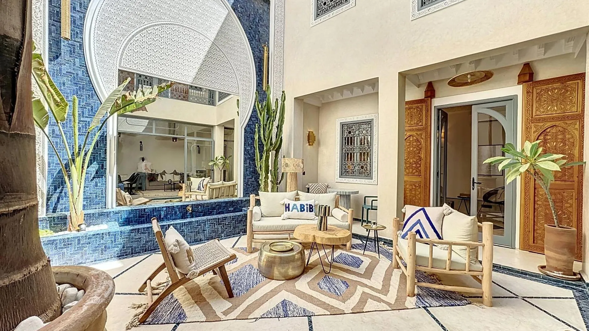 Riad Azrak Marrakesh Marokko